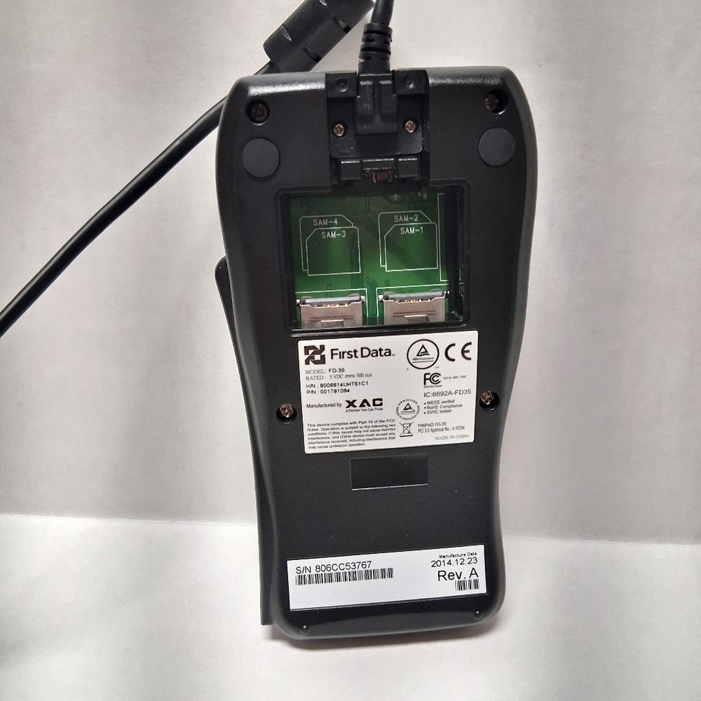 First Data Card Reader And Receipt Printer - Picture 7 of 11